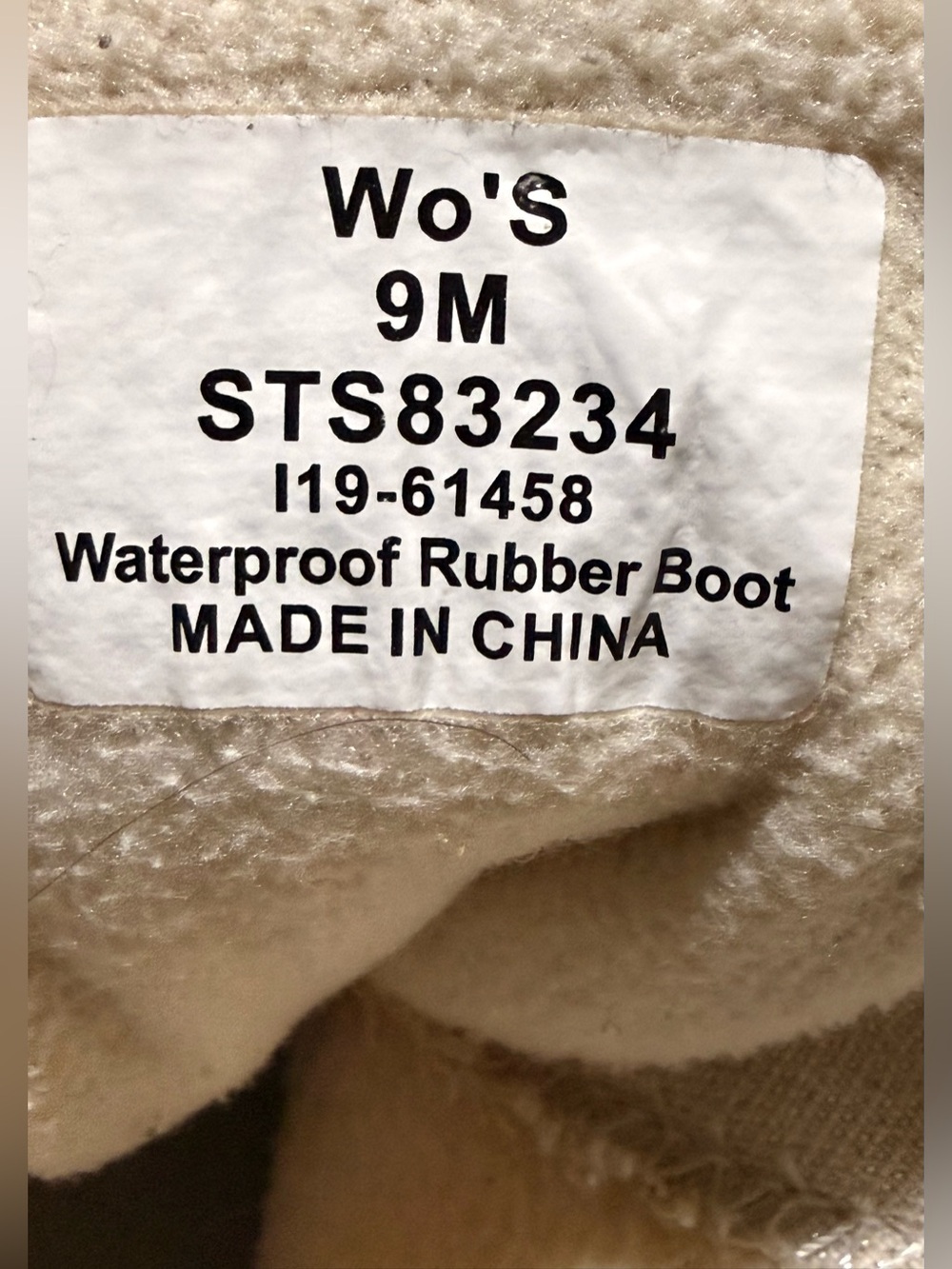 Sperry Top-Sider Cream and Tan Waterproof Rubber Duck Boots - Picture 2 of 11